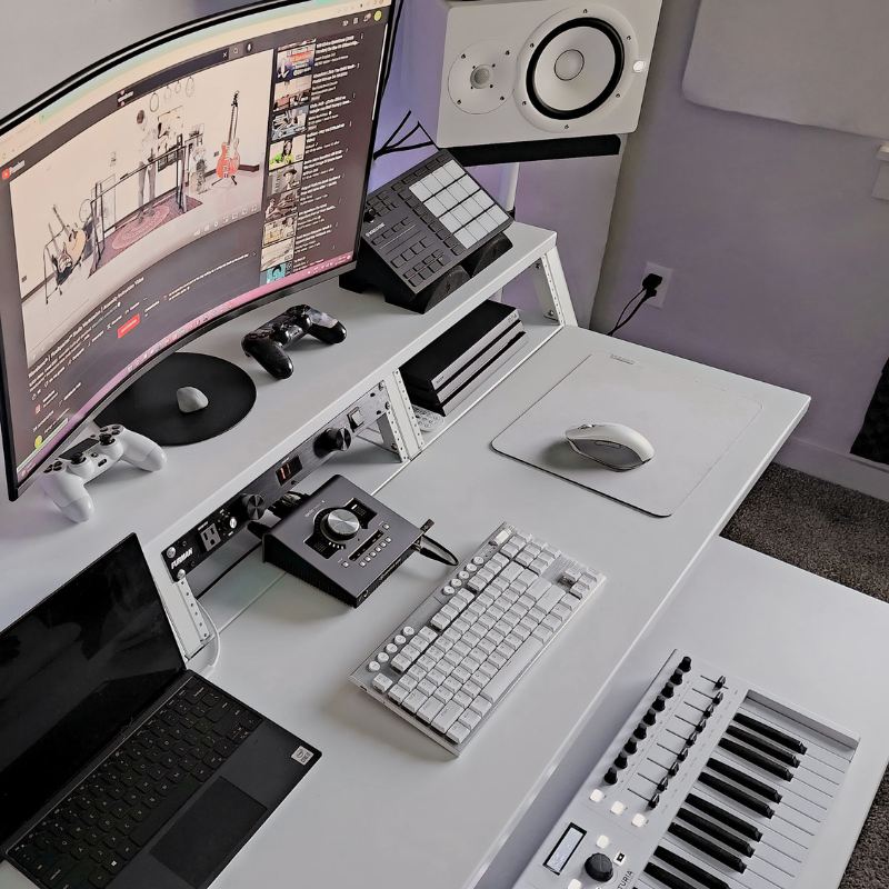 DTMデスク】wavebone Headquarter ホワイト 美品 Headquarter DTMデスク】wavebone Headquarter ホワイト 美品 Headquarter