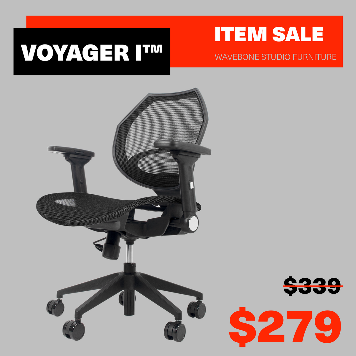 Voyager I™ Studio Chair